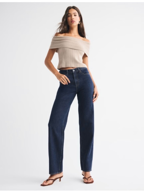 Abercrombie & Fitch Denim - Dark Wash Straight Leg Jeans
